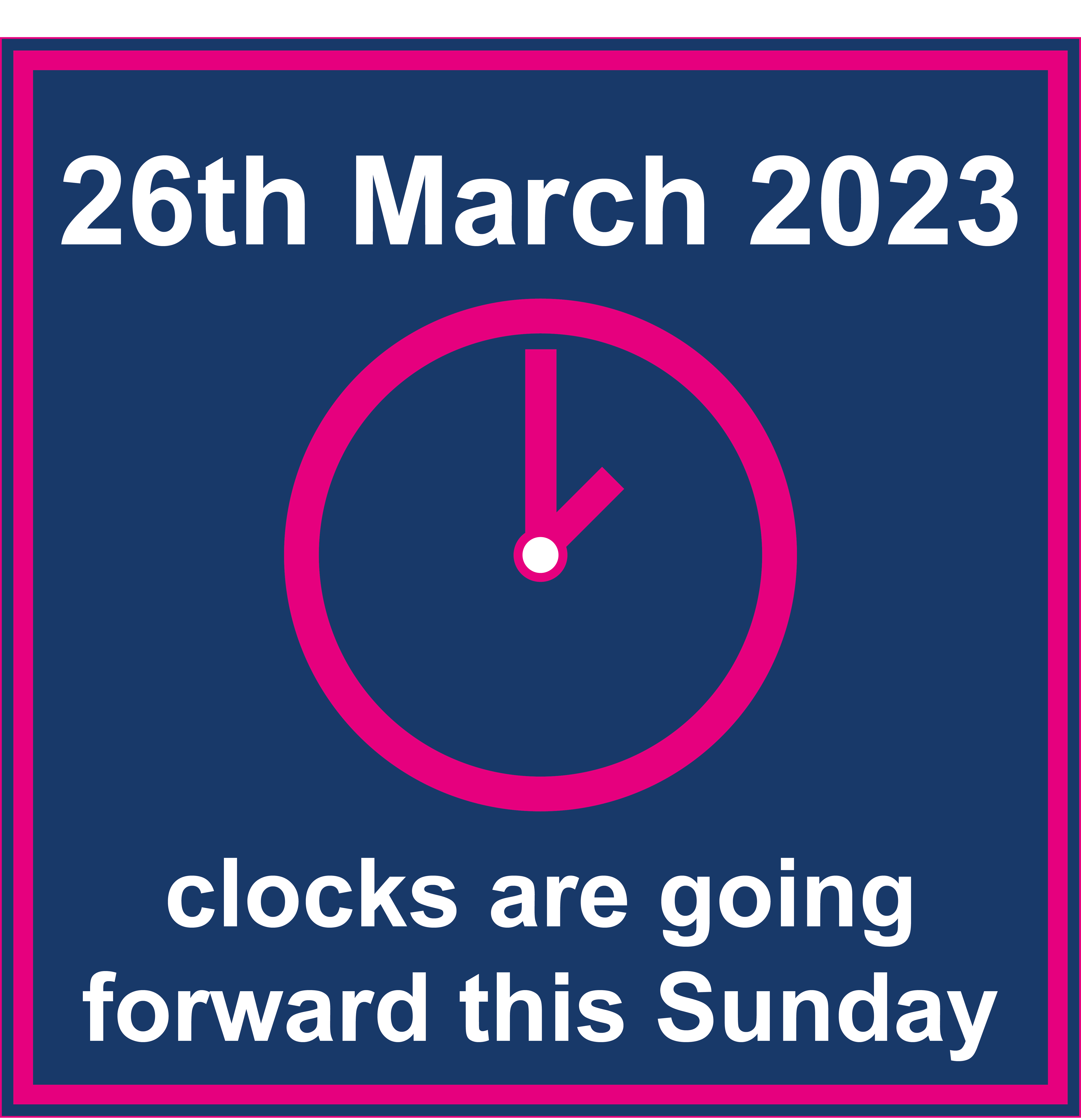 Service X30 Clocks go forward Sunday 26th March 2023 First Bus